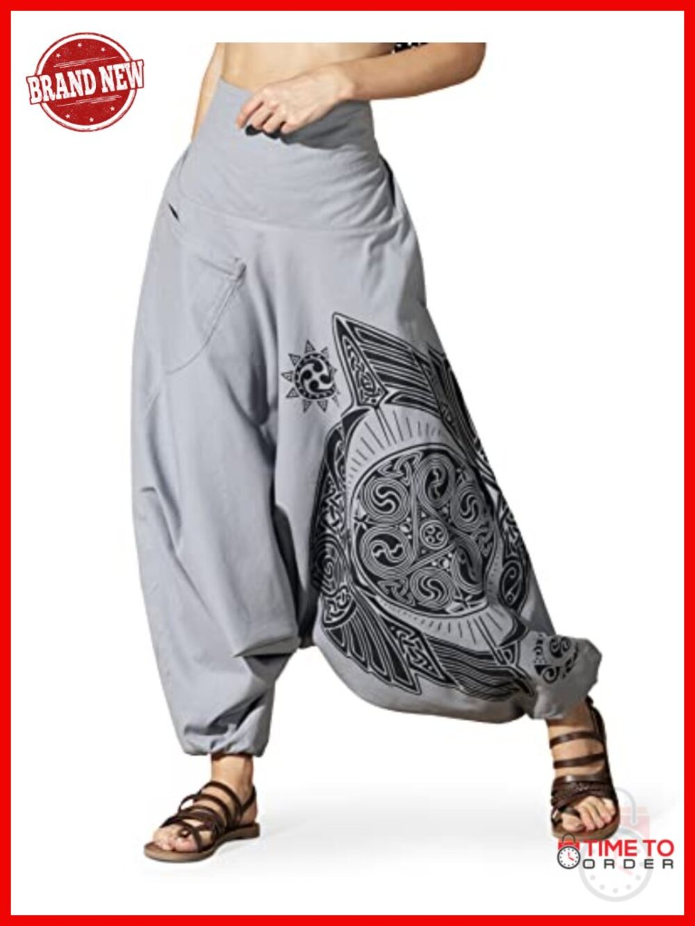 Cotton Boho Harem Pants Summer Casual Palazzo Yoga Hippie